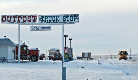 Closer truck stop